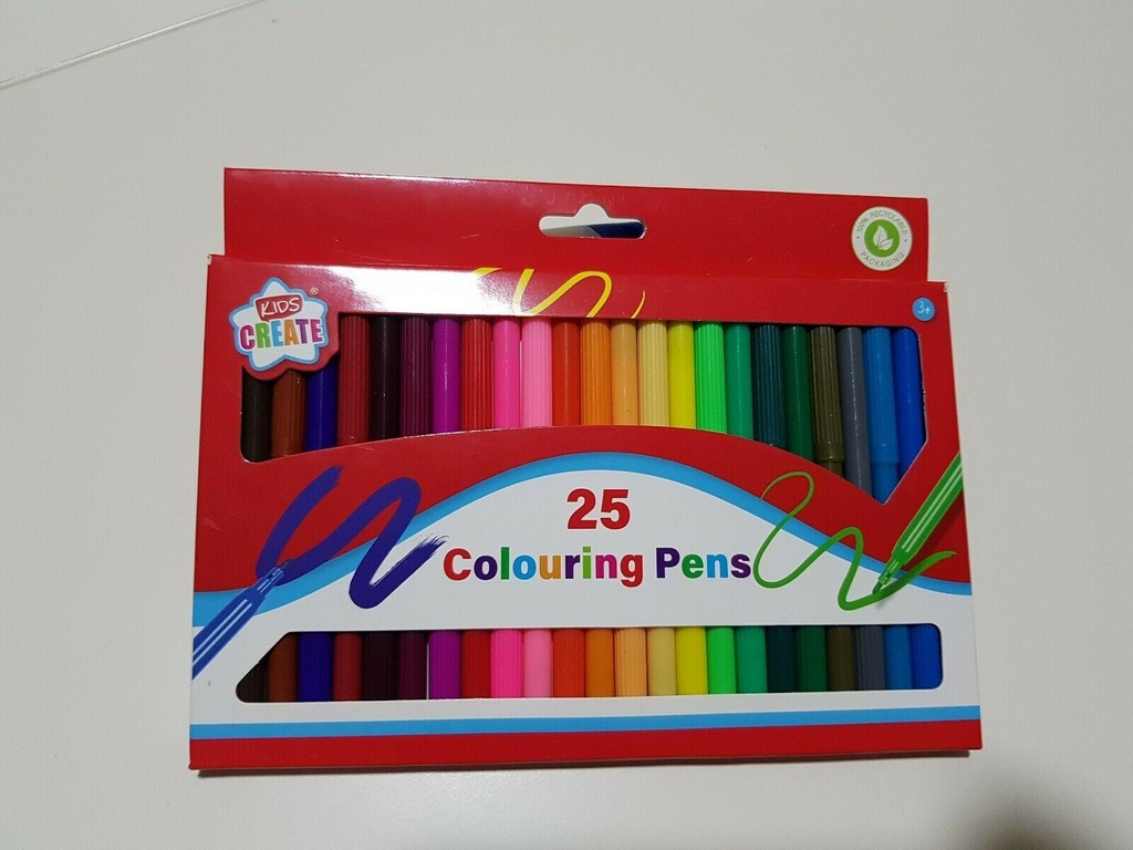 25 Colouring Pens