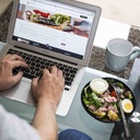 10 X Round Plastic Meal Prep Containers - Reusable BPA Free Food Containers with Airtight Lids 32 OZ