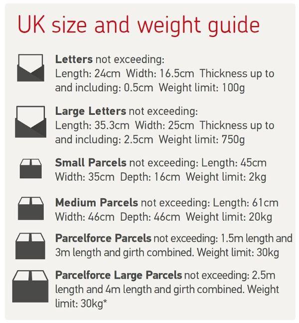 1000 X C4 A4 Size 320 x 230 x 20 mm Large Letter PIP Boxes