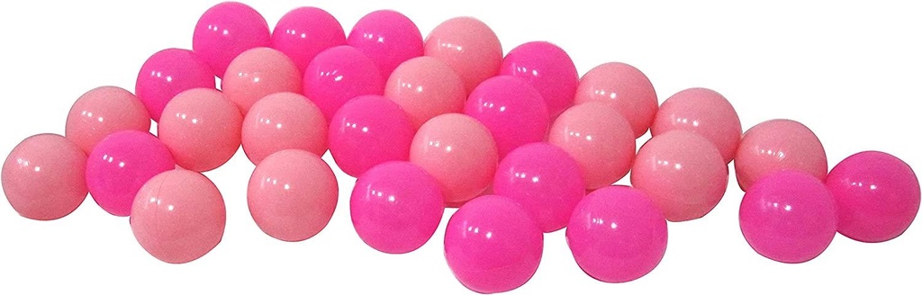 100 pcs of 6 cm Coloured Balls - PINK