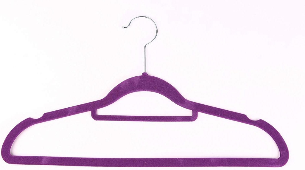 10 PK Velvet  Hangers Set  Packed