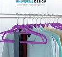 10 PK Velvet  Hangers Set  Packed