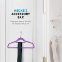 10 PK Velvet  Hangers Set  Packed