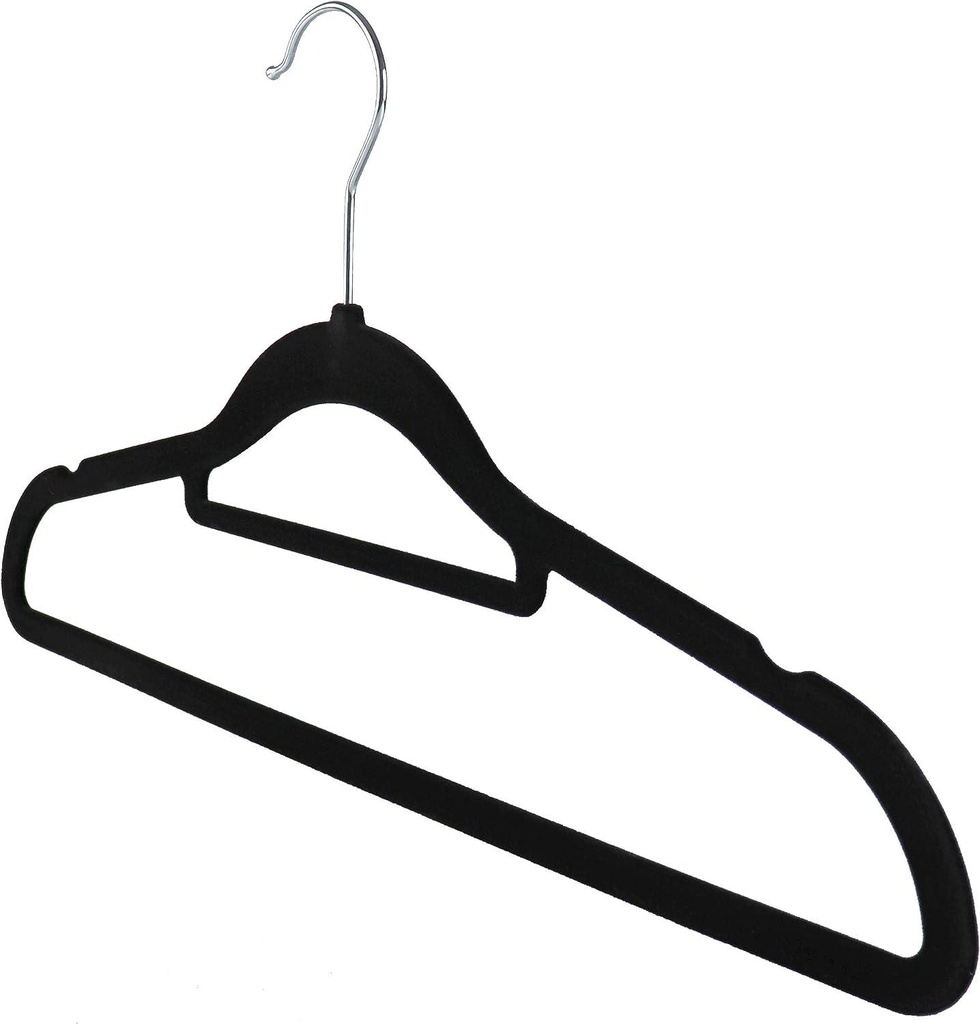 10 PK Velvet  Hangers Set  Packed