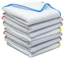 10 pk MICROFIBRE CLEANING CLOTHS Kitchen Clean Dish Tea Towels Drying Home