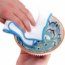 10 pk MICROFIBRE CLEANING CLOTHS Kitchen Clean Dish Tea Towels Drying Home