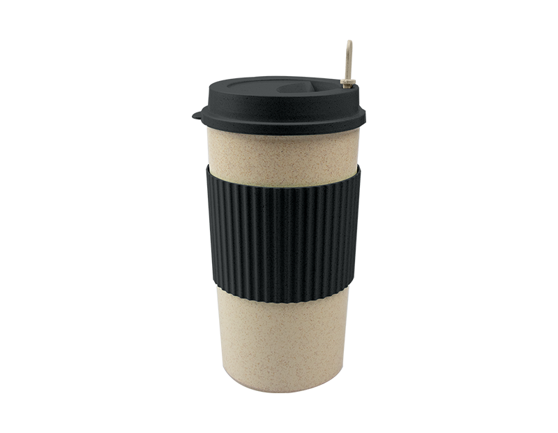 1 x Eco Friendly Travel Mug Reusable Coffee Cups with Lid -  450 mL