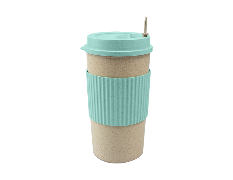 1 x Eco Friendly Travel Mug Reusable Coffee Cups with Lid -  450 mL