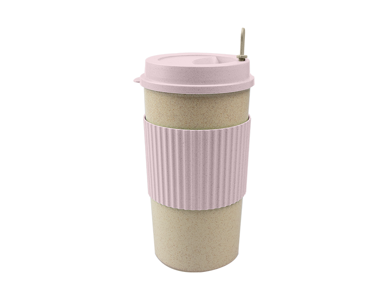 1 x Eco Friendly Travel Mug Reusable Coffee Cups with Lid -  450 mL