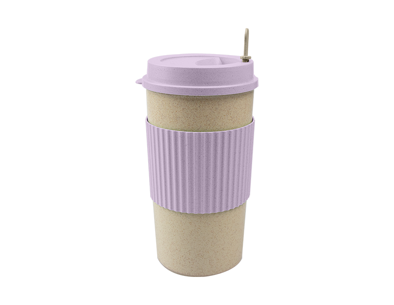 1 x Eco Friendly Travel Mug Reusable Coffee Cups with Lid -  450 mL