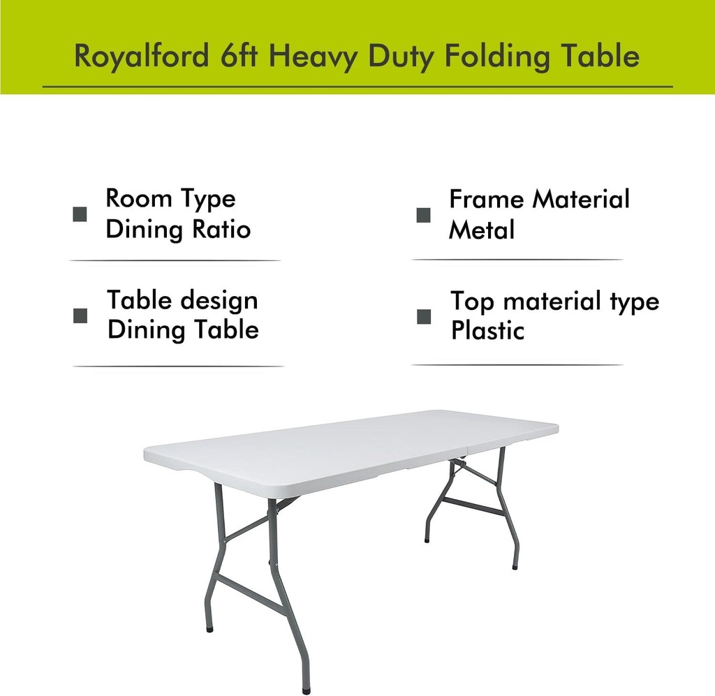 1.80M HEAVY DUTY FOLDING TABLE