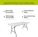 1.80M HEAVY DUTY FOLDING TABLE