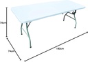 1.80M HEAVY DUTY FOLDING TABLE