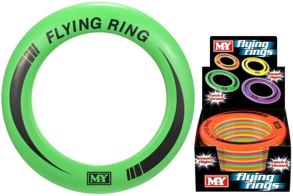 10" Neon Flying Ring Disc.