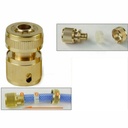 1/2" Brass Hose Connector Garden Watering Water Hose Pipe Tap Adaptor Fitting