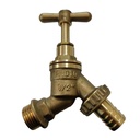 1/2" Brass Tap Hose Union BIB outside Wall Elbow
