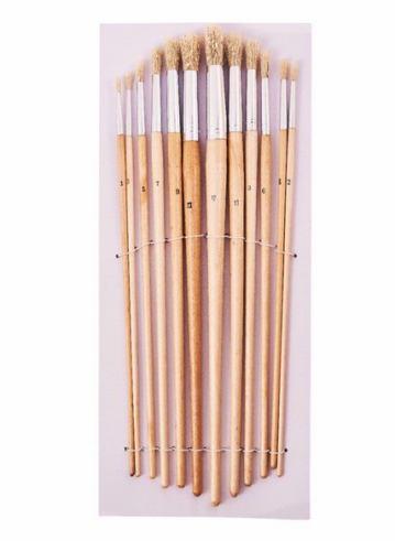 12pc Round Tip Art Brush Set - Xl