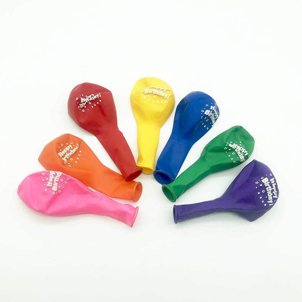 'Happy Birthday' Balloons 25pk