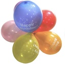 'Happy Birthday' Balloons 25pk