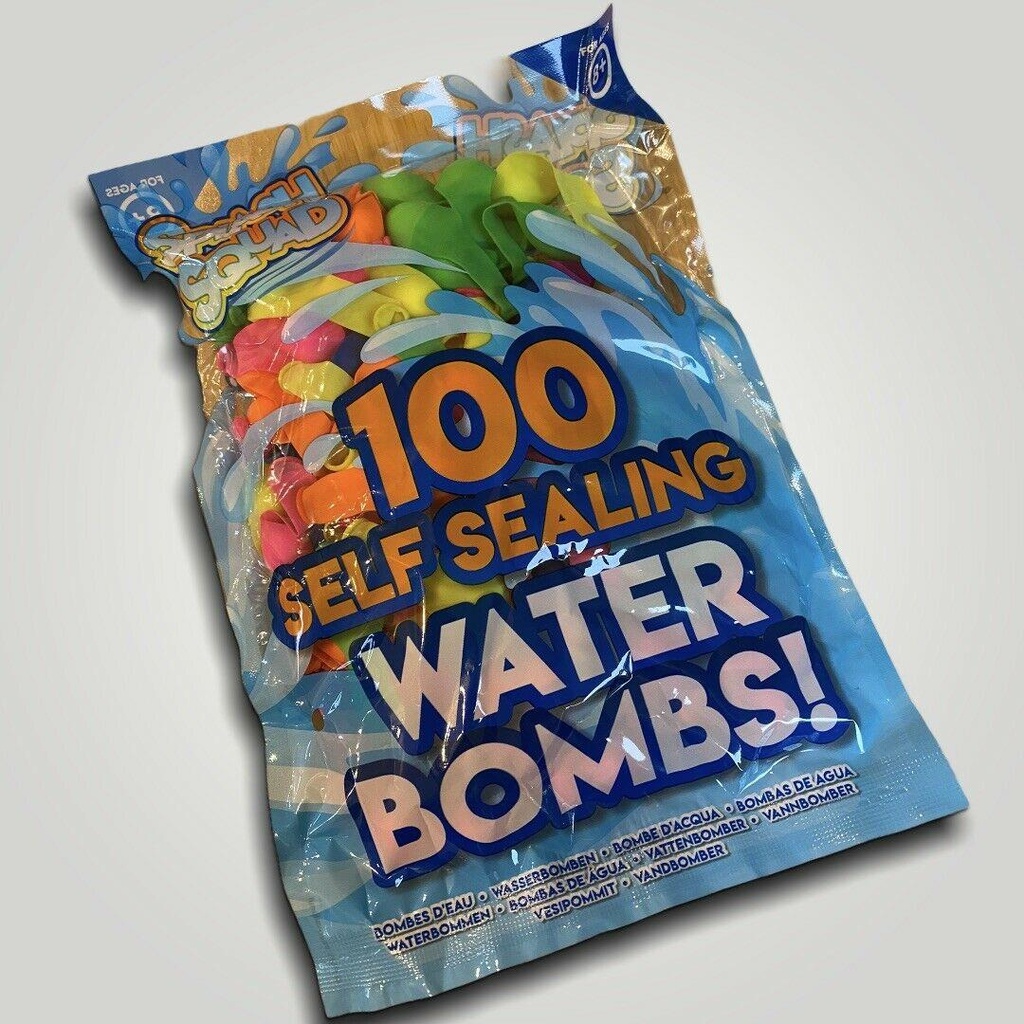 100 SELF SEALING WATER BOMBS .