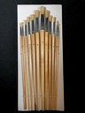 12pc Round Tip Art Brush Set - Xl
