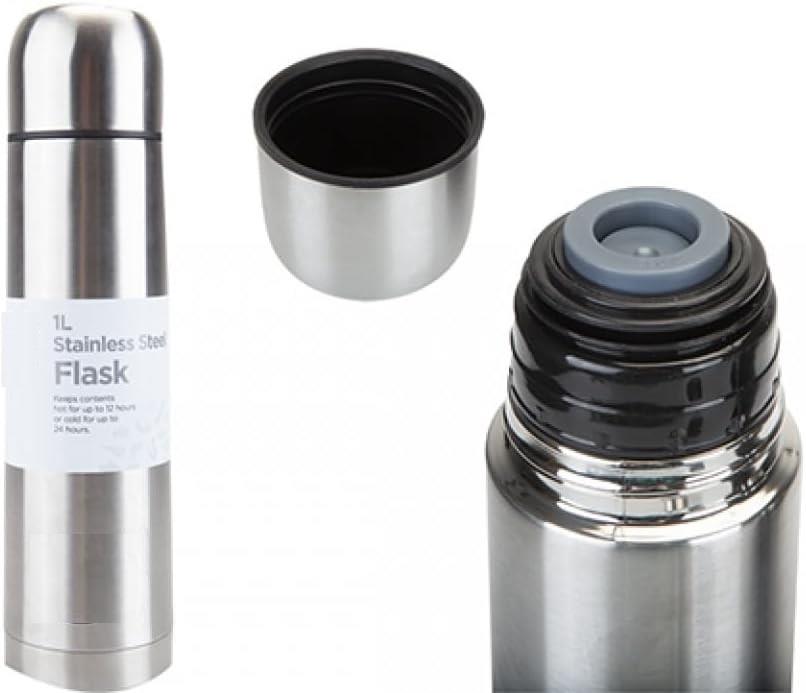 1 LITRE STAINLESS STEEL FLASK