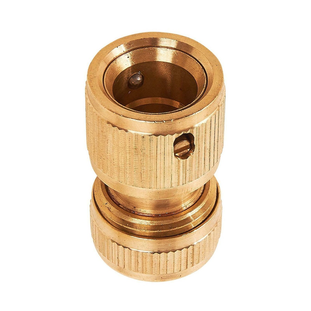 1/2" Brass Hose Connector