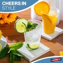 100 Plastic Cups 180ml 6oz |