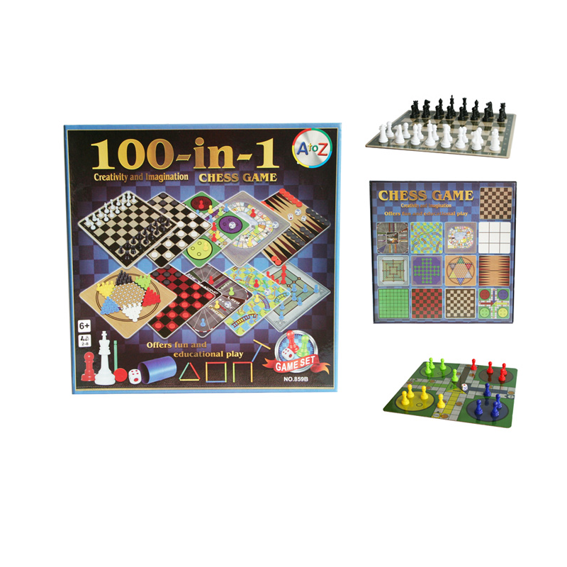 100 in 1 Classic Traditional Board Game