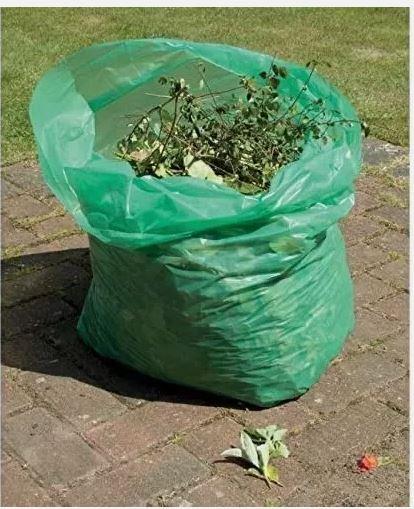 1 X 100L Heavy Duty Blue Bin Bag Liners Roll Of 10