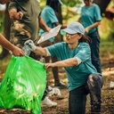 1 X 100L Heavy Duty Blue Bin Bag Liners Roll Of 10