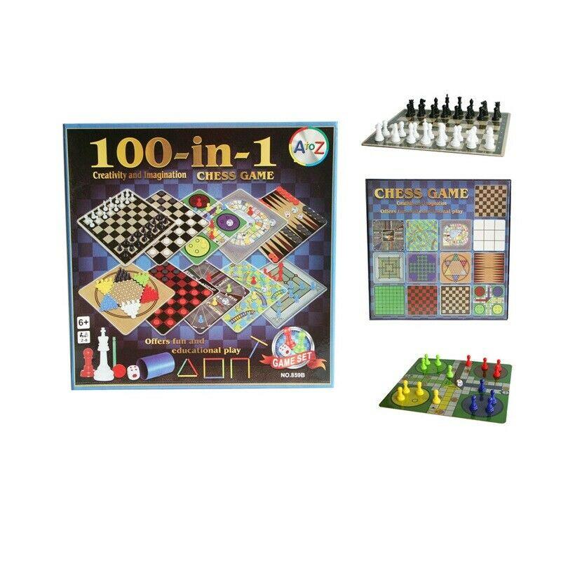 100 in 1 Classic Traditional Board Game