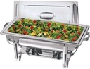 1 Compartment Chafing Dish Single Plate Buffet Set