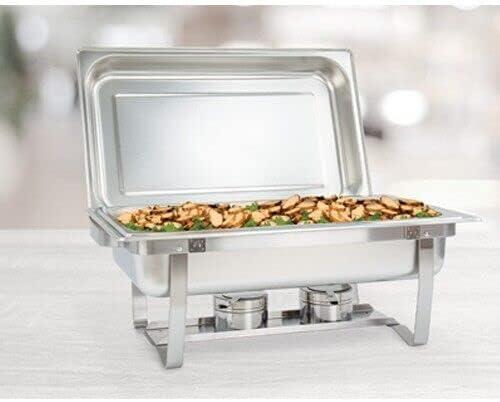 1 Compartment Chafing Dish Single Plate Buffet Set