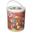 100pcs Blocks in a Bucket  Shape Sorting