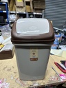 10L Brown Swing Bin dustbin
