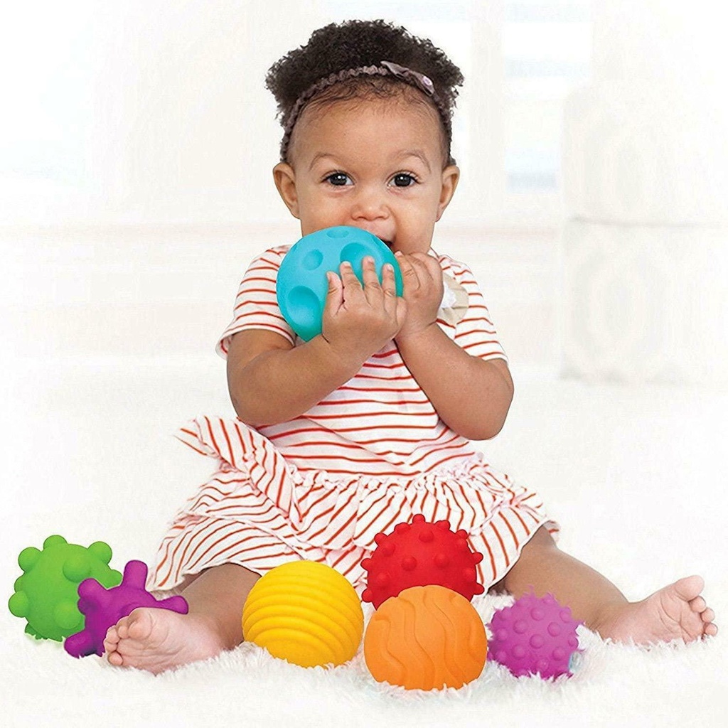 2 Pack 6 Piece First Baby Ball Set
