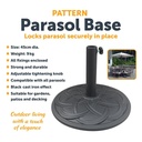 12 KG CAST IRON EFFECT PARASOL BASE