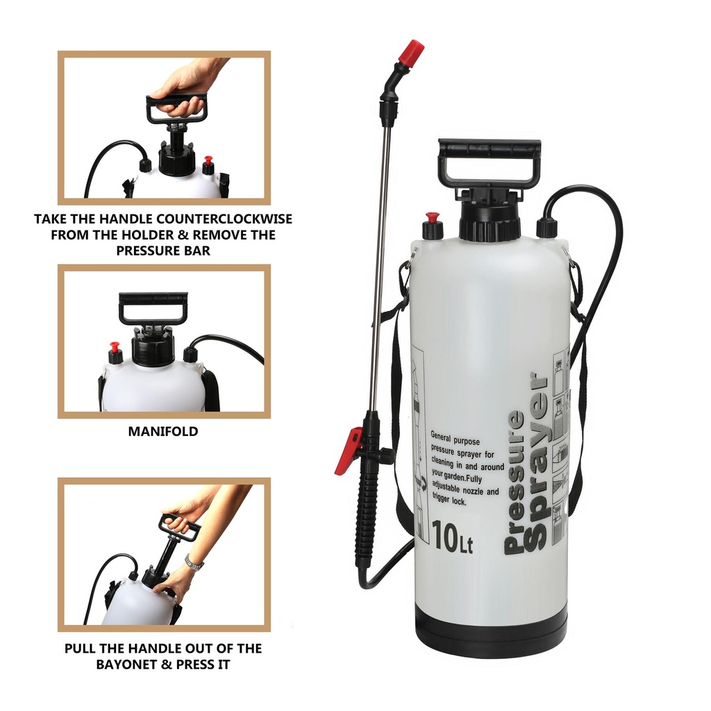 10L Pump Pressure Sprayer 10 litre