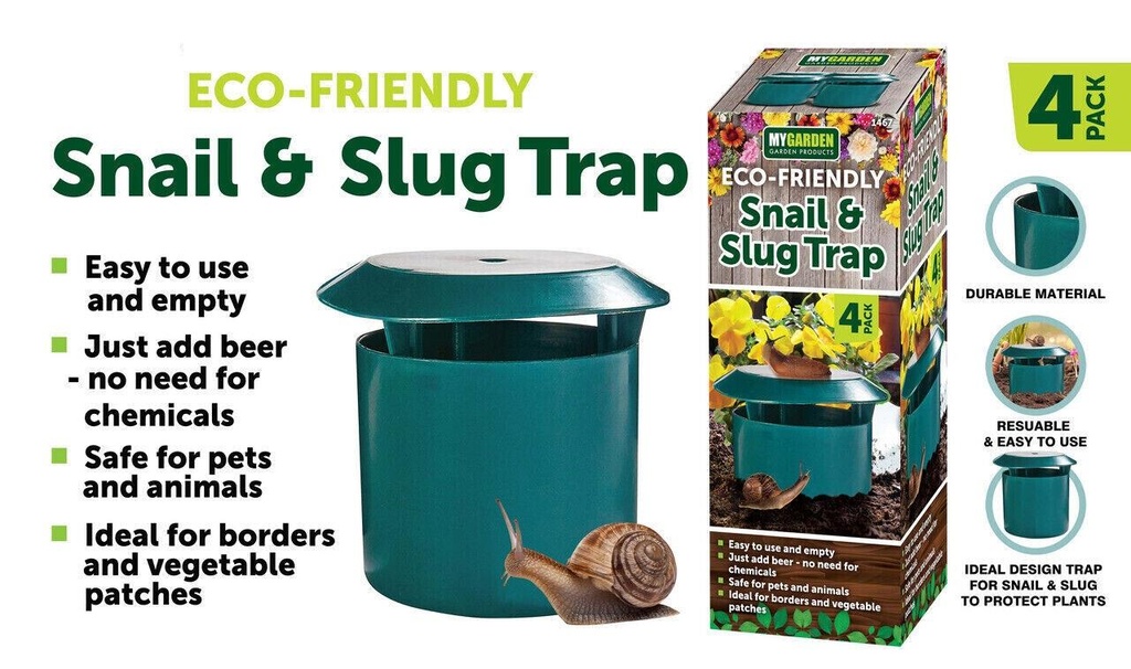 12x Snail Slug Traps