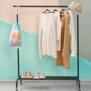 10PK Velvet Coat Hangers BLACK