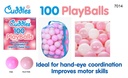 100 BALLS PINK