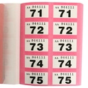 1-800" Cloakroom Ticket