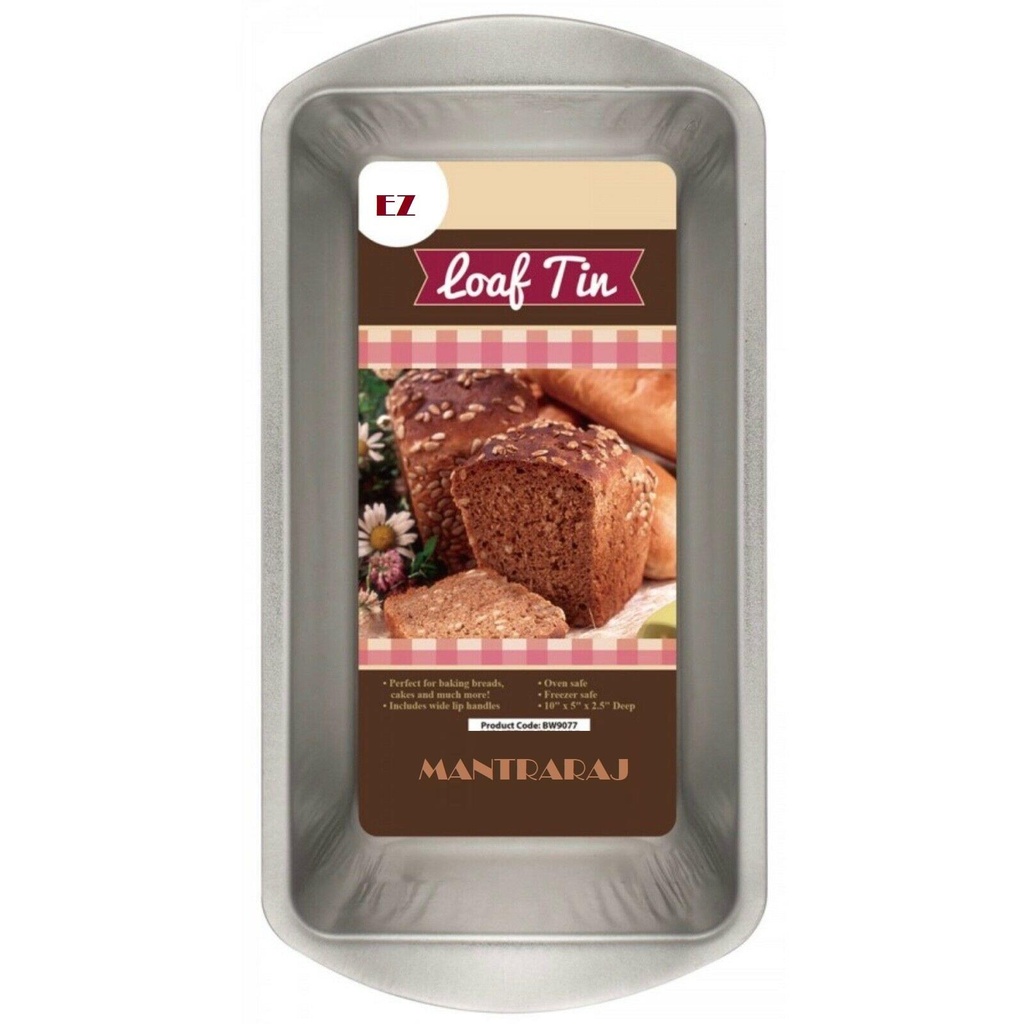 10" x 5" x 2.5" (deep) loaf tins