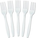 100 Classic Plastic Forks