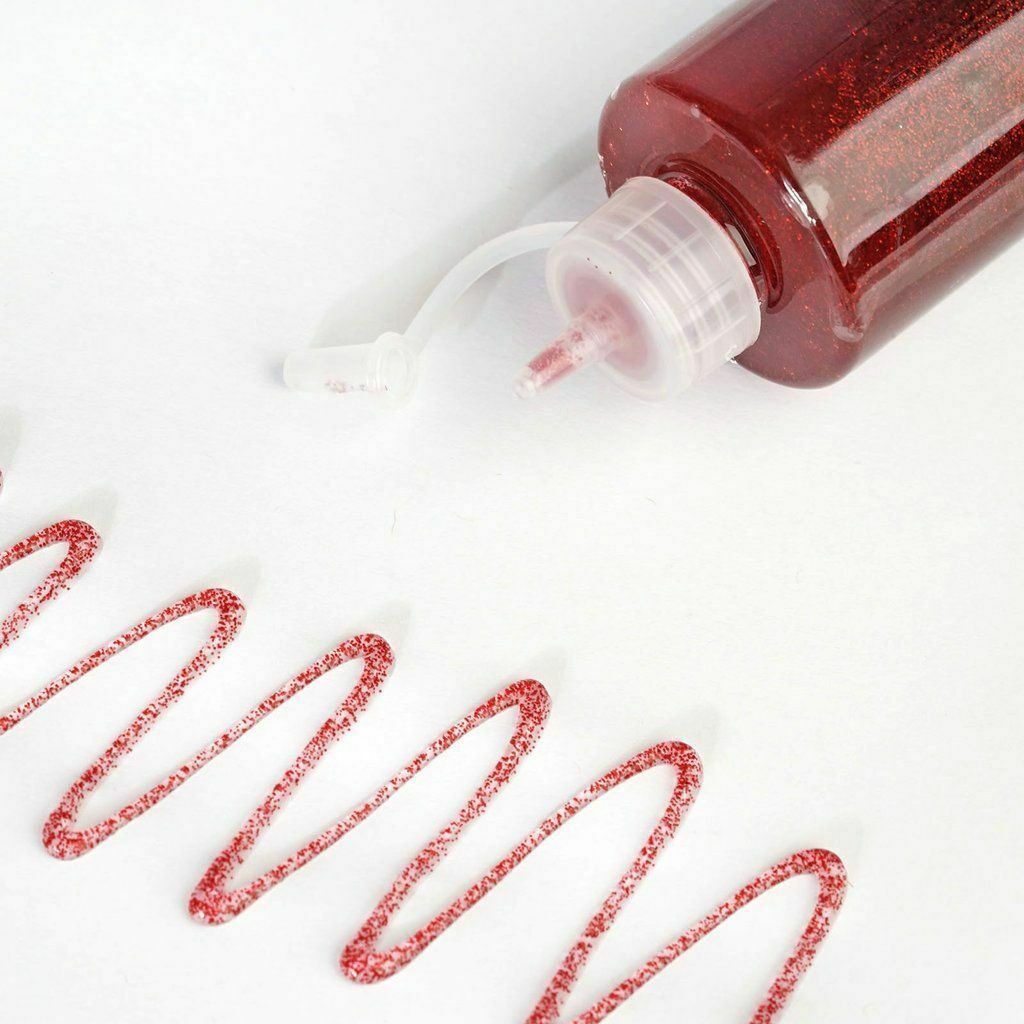 1 X 120ml Glitter sparkle Glue Bottle