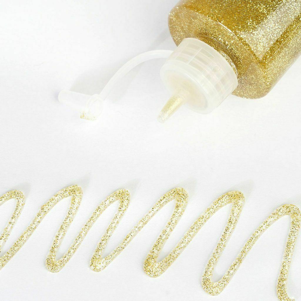 1 X 120ml Glitter sparkle Glue Bottle