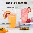 100pc 7oz 180Cc Clear Plastic Cups 7oz