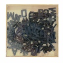 104pcs 13mm x 10mm - 1 X  White, Black or Natural