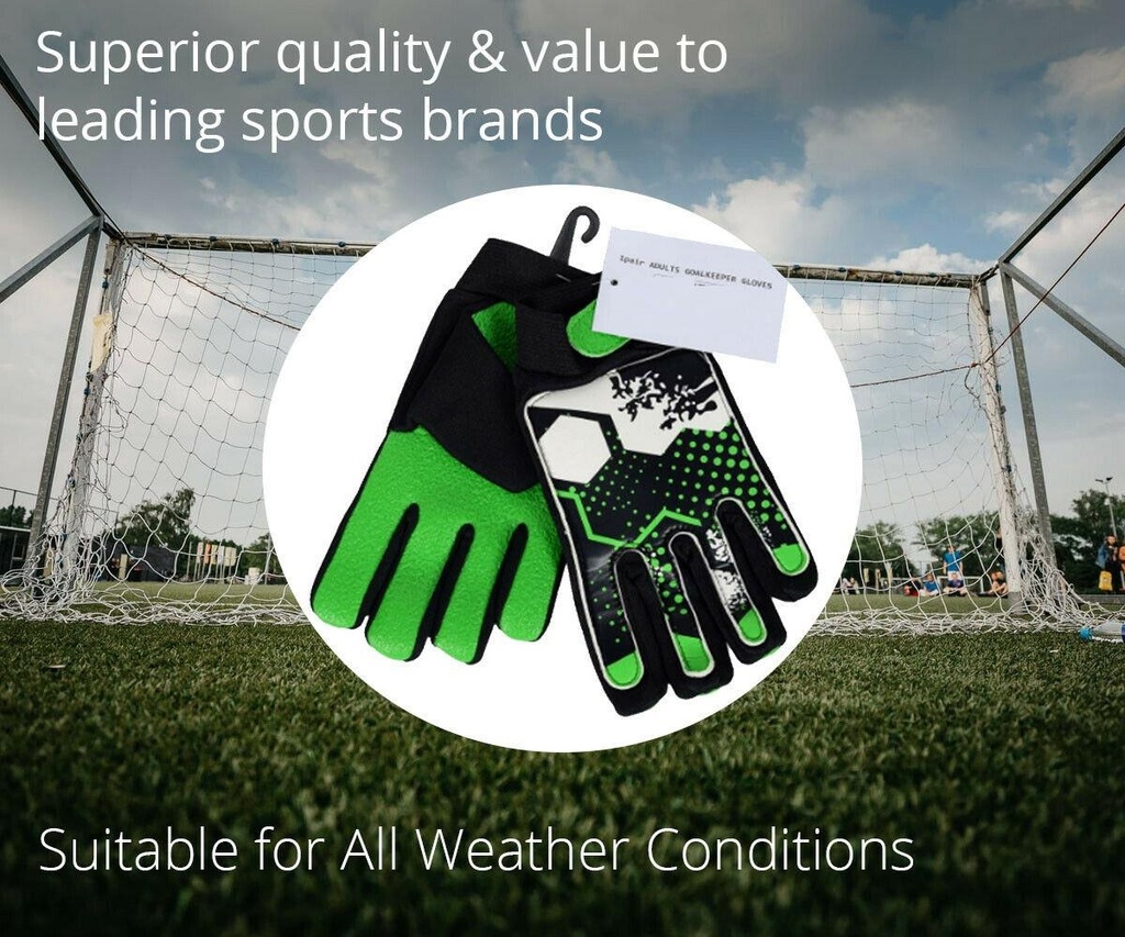 1 Pair Adults Goalkeeper Gloves